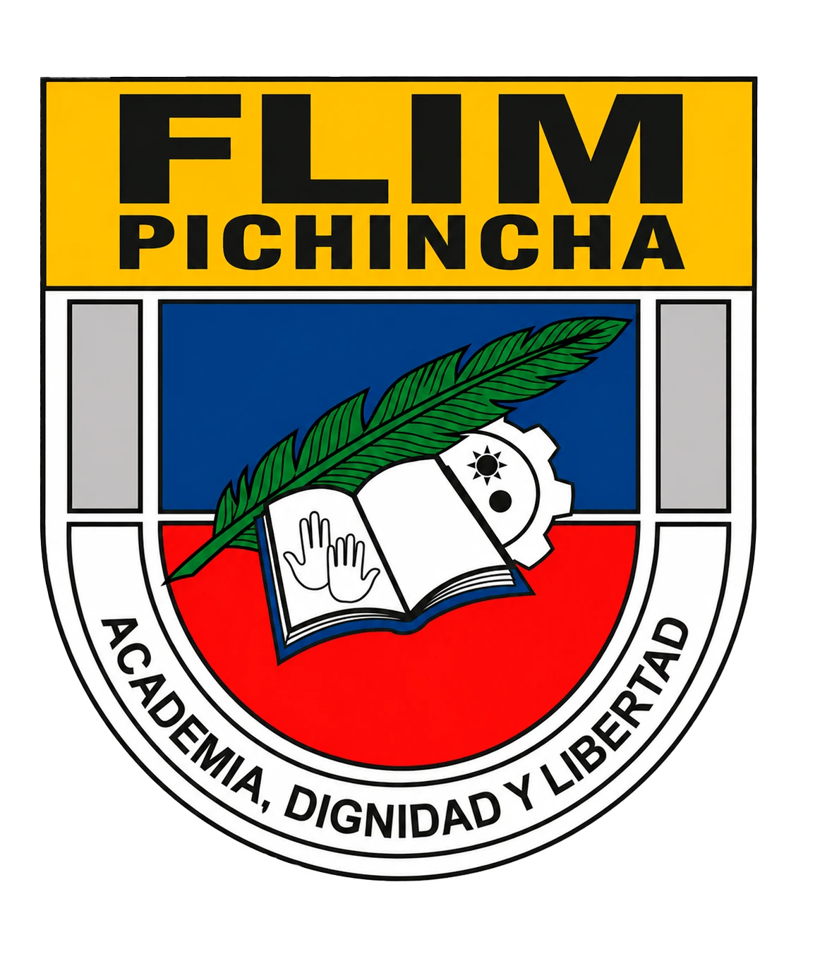 Sello del FLIM Pichincha